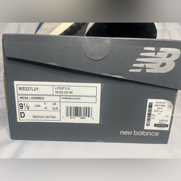 New Balance 327 MS327LU1 Lace Up Running Shoes Mens Size 9.5 - Picture 2 of 3